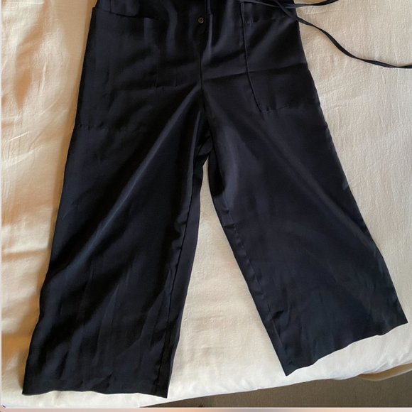 Vagabond button-front tank jumpsuit, Sz M - Picture 4 of 7